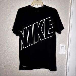 Nike Men's Dri Fit Black T-Shirt